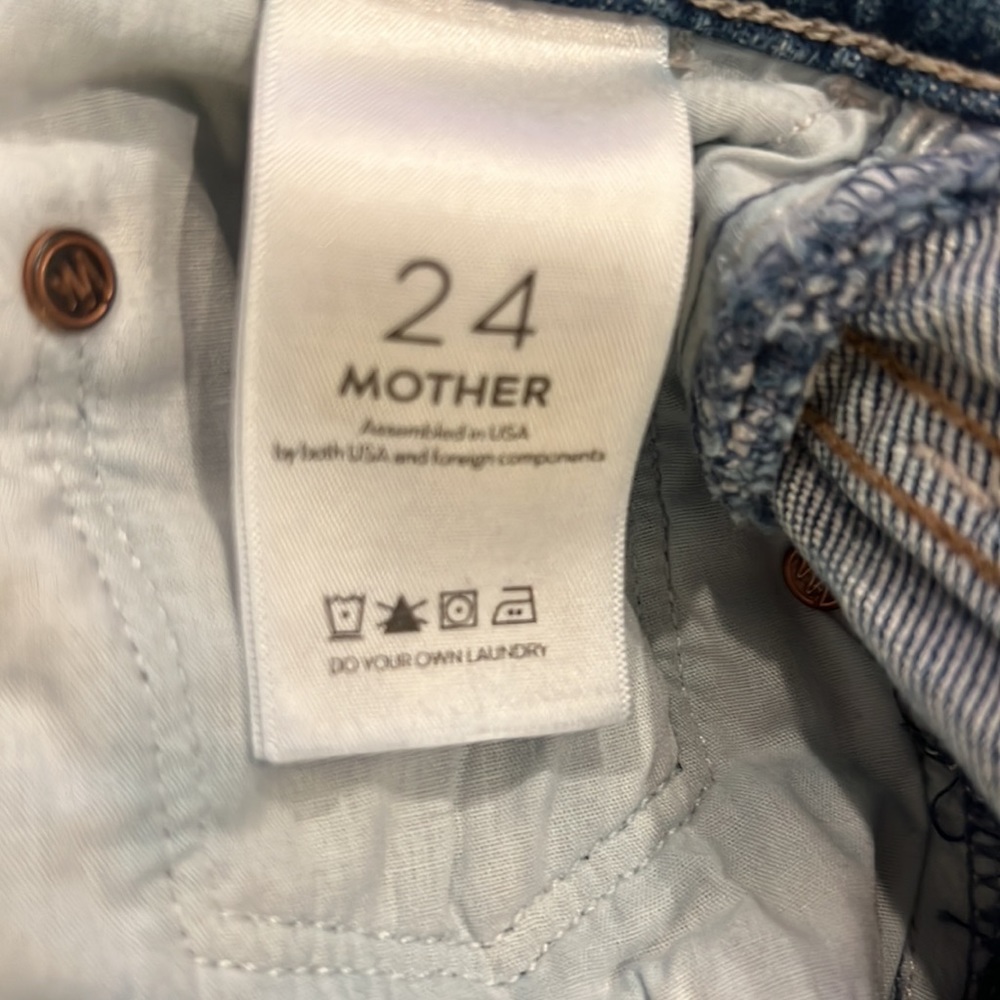 Mother jean Tom Cat size 24 in great condition - Picture 7 of 7
